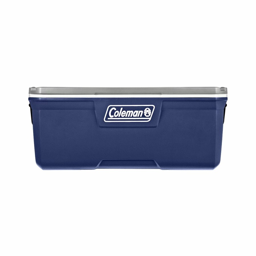 Coleman 316 Series 150-Quart Hard Cooler On The Sidelines