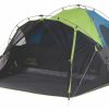 Coleman 6-Person Carlsbad Dark Room Dome Camping Tent With Screen Room Dome Tents