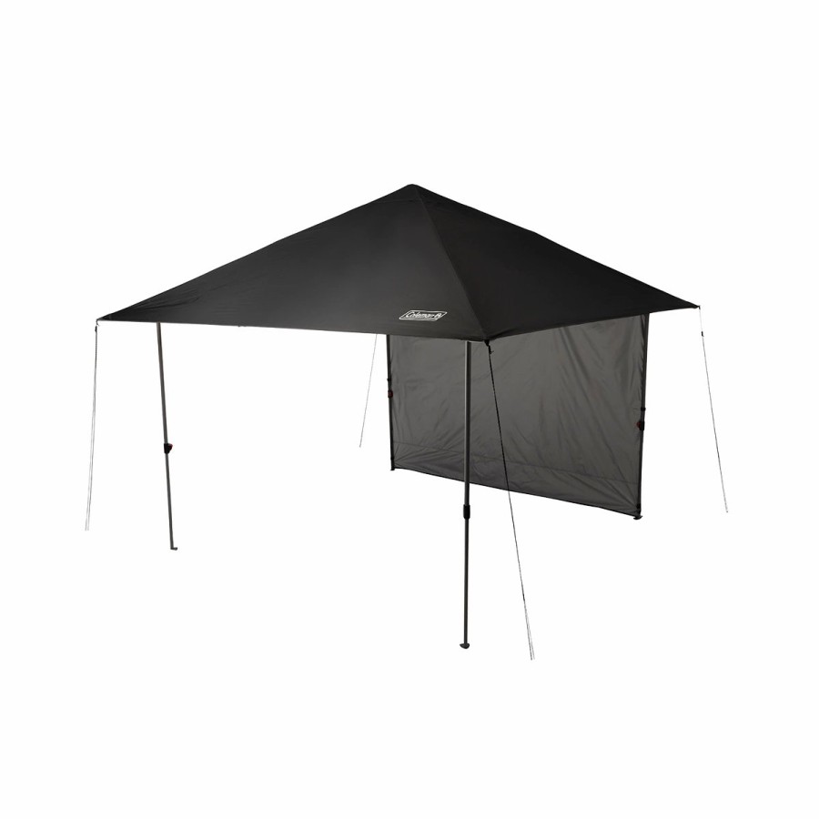 Coleman Oasis Lite 10 X 10 Canopy With Sun Wall On The Sidelines