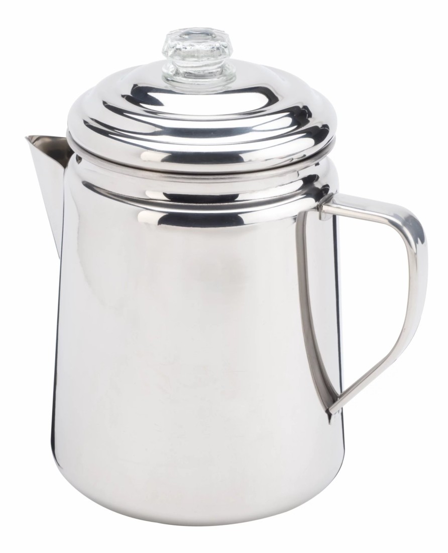 Coleman Stainless Steel Percolator, 12 Cup Kitchen Essentials