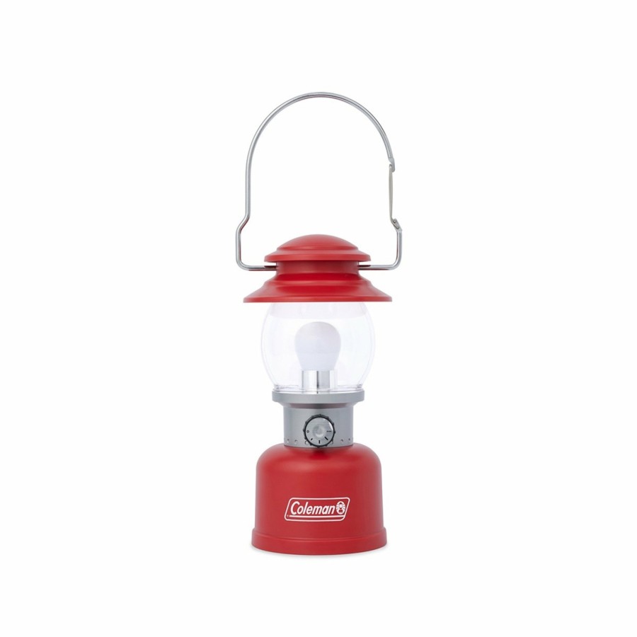 Coleman Coleman Classic 500 Lumens Led Lantern, Red Battery Lanterns