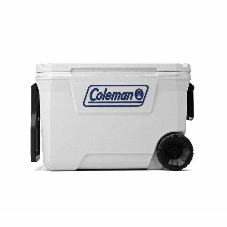 Coleman 316 Series 62-Quart Marine Wheeled Cooler On The Sidelines