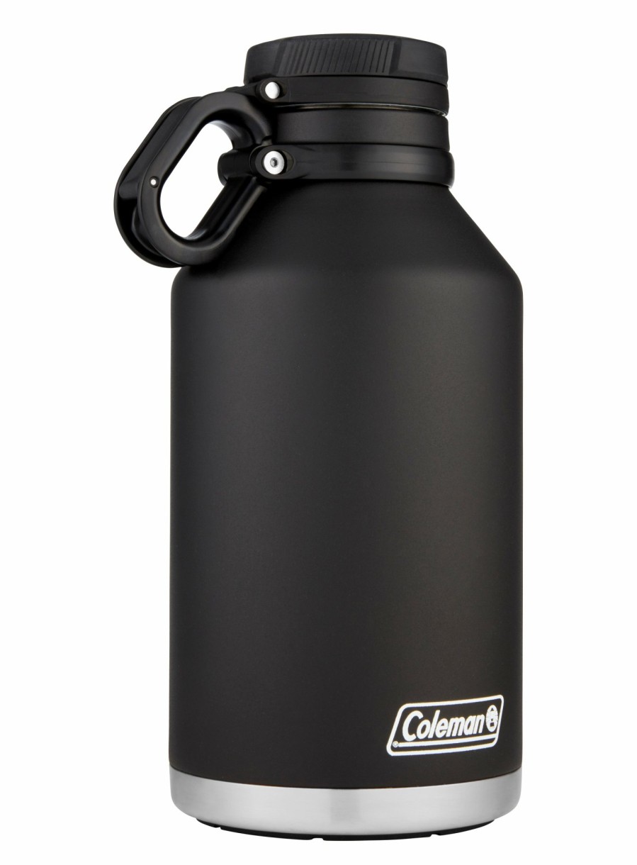 Coleman 64Oz. Stainless Steel Insulated Growler, Black Tailgate Must-Haves