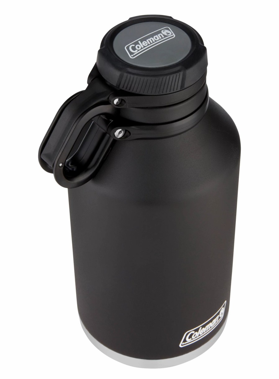 Coleman 64Oz. Stainless Steel Insulated Growler, Black Tailgate Must-Haves