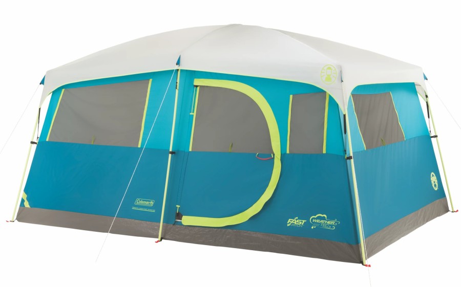 Coleman Tenaya Lake Fast Pitch 8-Person Cabin With Closet Cabin Tents