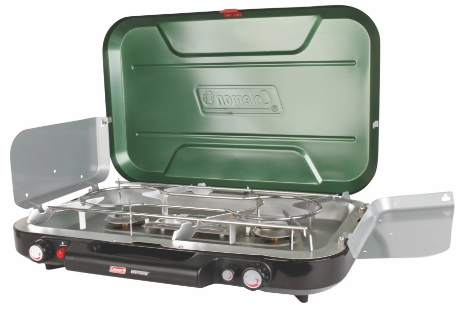 Coleman Even-Temp Propane Gas Camping Stove, 3-Burner Multi Burner