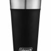 Coleman 20Oz. Brew Stainless Steel Insulated Tumbler, Black Tailgate Must-Haves