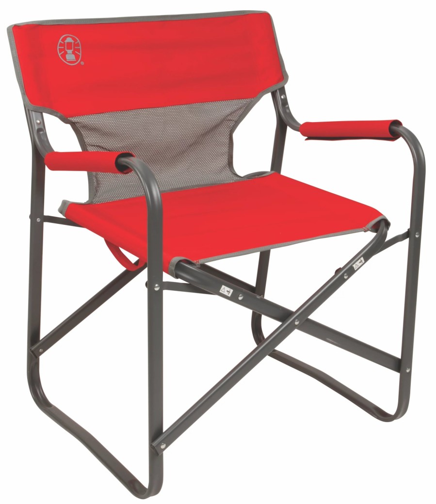 Coleman Outpost Breeze Deck Chair On The Sidelines