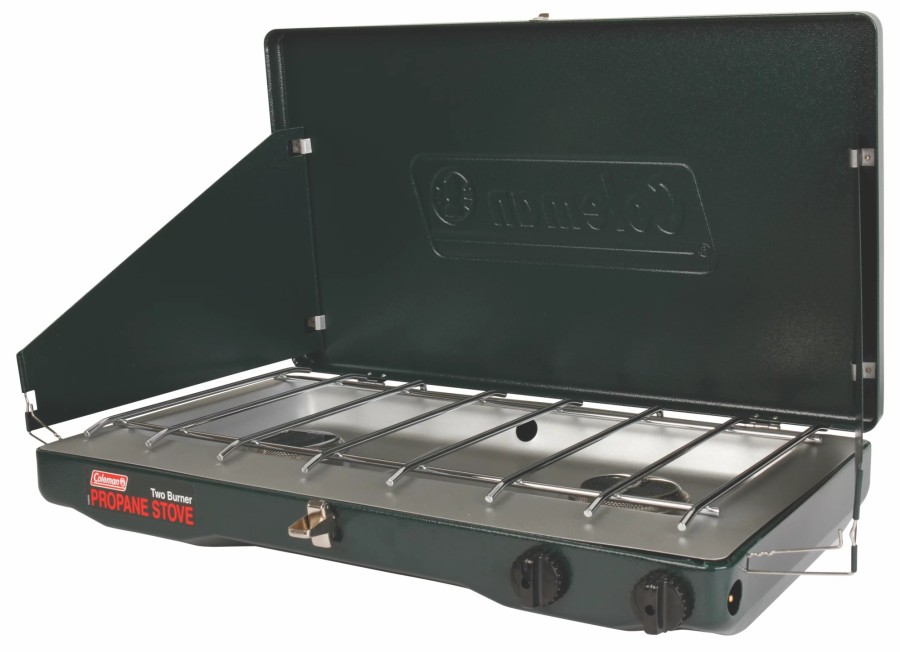 Coleman Classic Propane Gas Camping Stove, 2-Burner Multi Burner