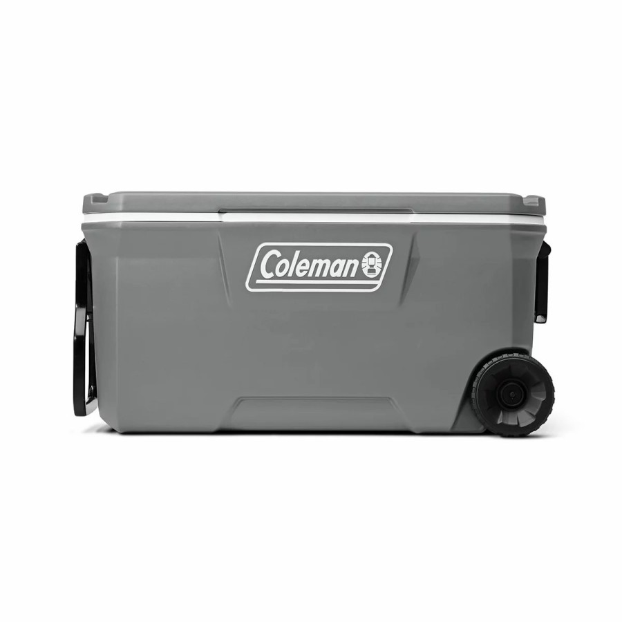 Coleman 316 Series 100-Quart Wheeled Cooler On The Sidelines