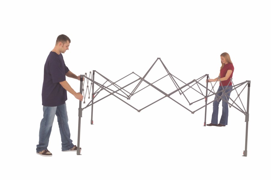 Coleman 10 X 10 Canopy Sun Shelter With Instant Setup On The Sidelines