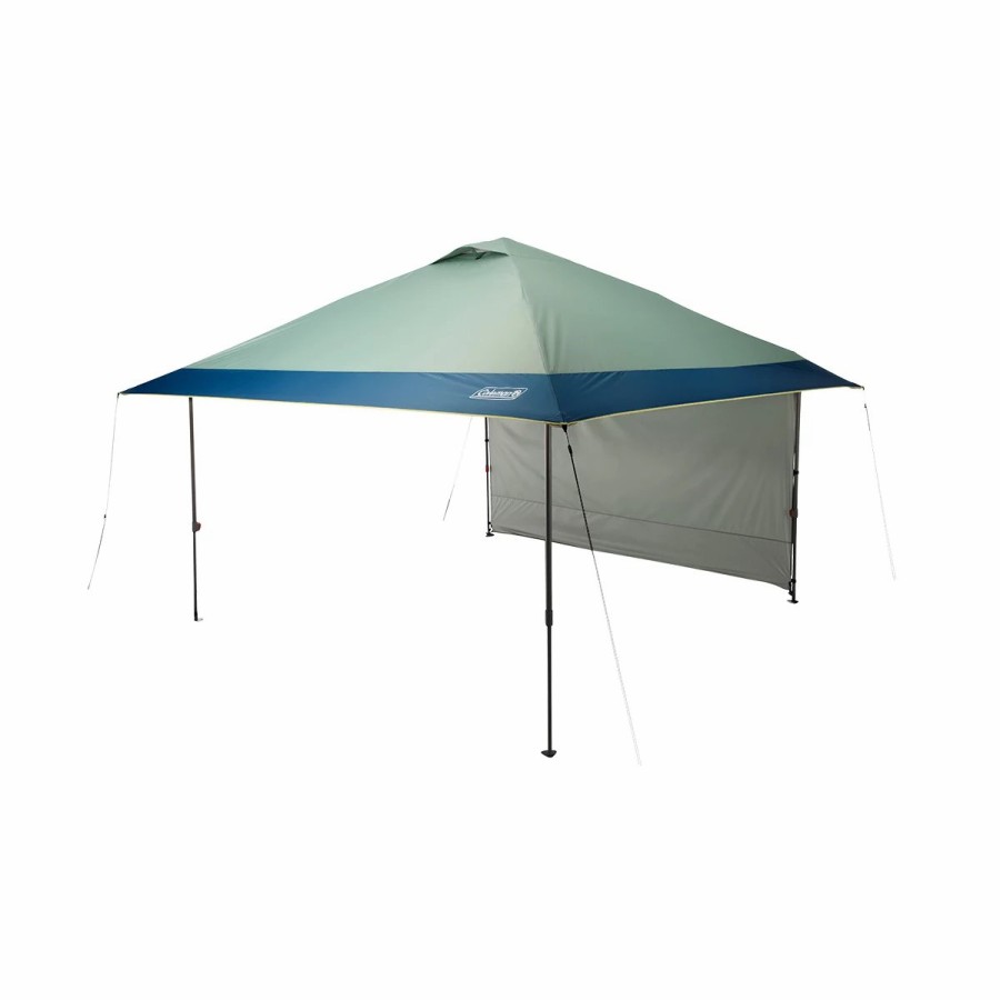 Coleman Oasis 10 X 10 Canopy With Sun Wall On The Sidelines