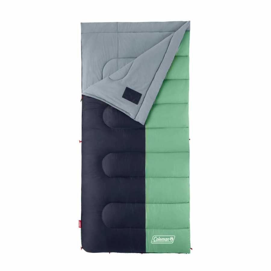 Coleman Biscayne 40°F Warm Weather Big And Tall Sleeping Bag Rectangle