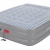 Coleman Supportrest Elite Double-High Air Mattress With 120V Built-In Pump Queen Airbeds & Pumps