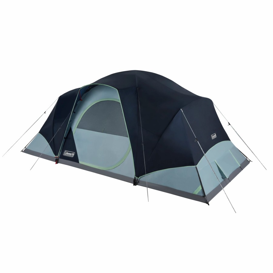 Coleman Skydome 10-Person Camping Tent Xl, Blue Nights Dome Tents