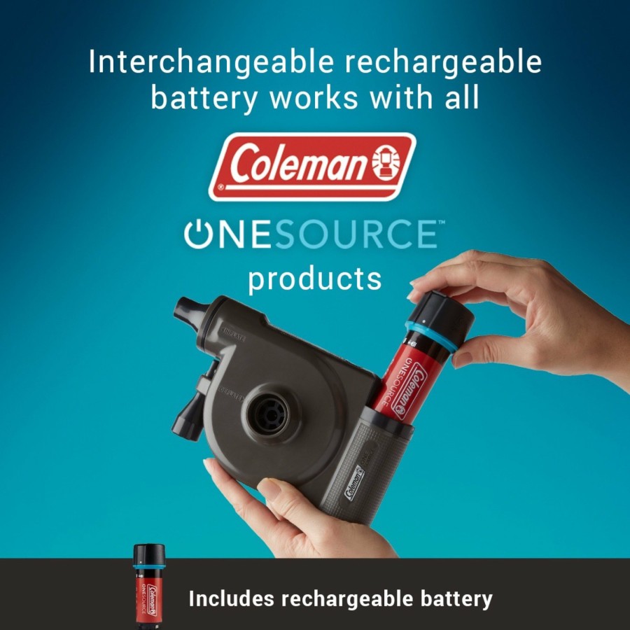 Coleman Onesource Air Bed Pump & Rechargeable Battery Airbeds & Pumps