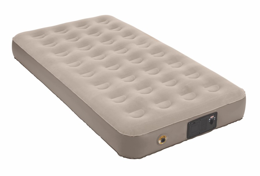 Coleman Quickbed® Elite Extra High Airbed With Built-In Pump Twin Airbeds & Pumps