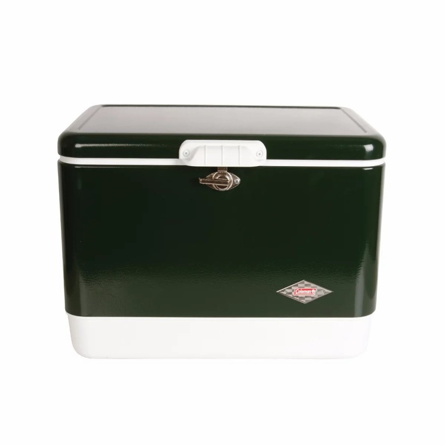 Coleman Vintage 54-Quart Steel Belted® Cooler On The Sidelines