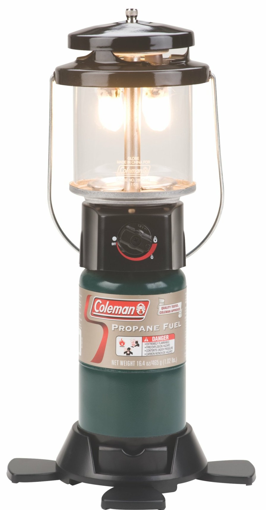 Coleman Deluxe Propane Lantern Gas Lanterns