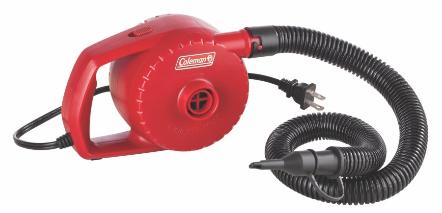 Coleman Quickpump 120V Pump With Extension Hose Airbeds & Pumps