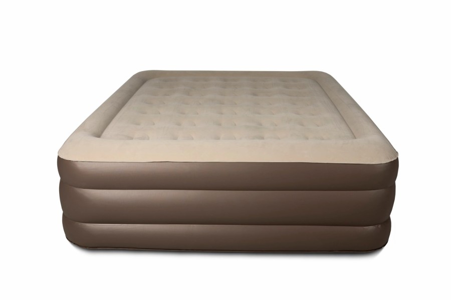 Coleman Supportrest Double High Airbed With Pump Queen Airbeds & Pumps