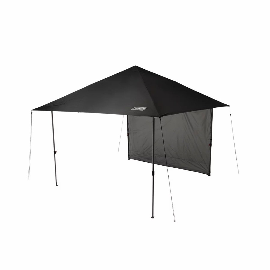 Coleman Oasis Lite 7 X 7 Canopy With Sun Wall On The Sidelines