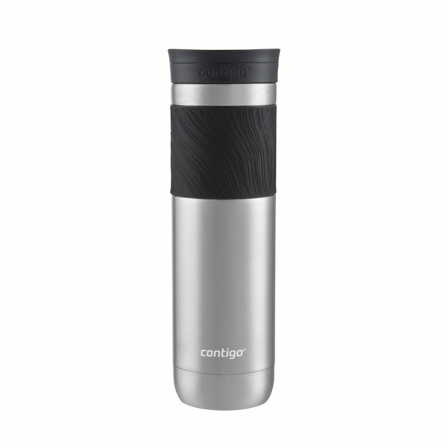 Coleman Byron 2.0 Stainless Steel Travel Mug With Snapseal Lid And Grip, 24 Oz Drinkware