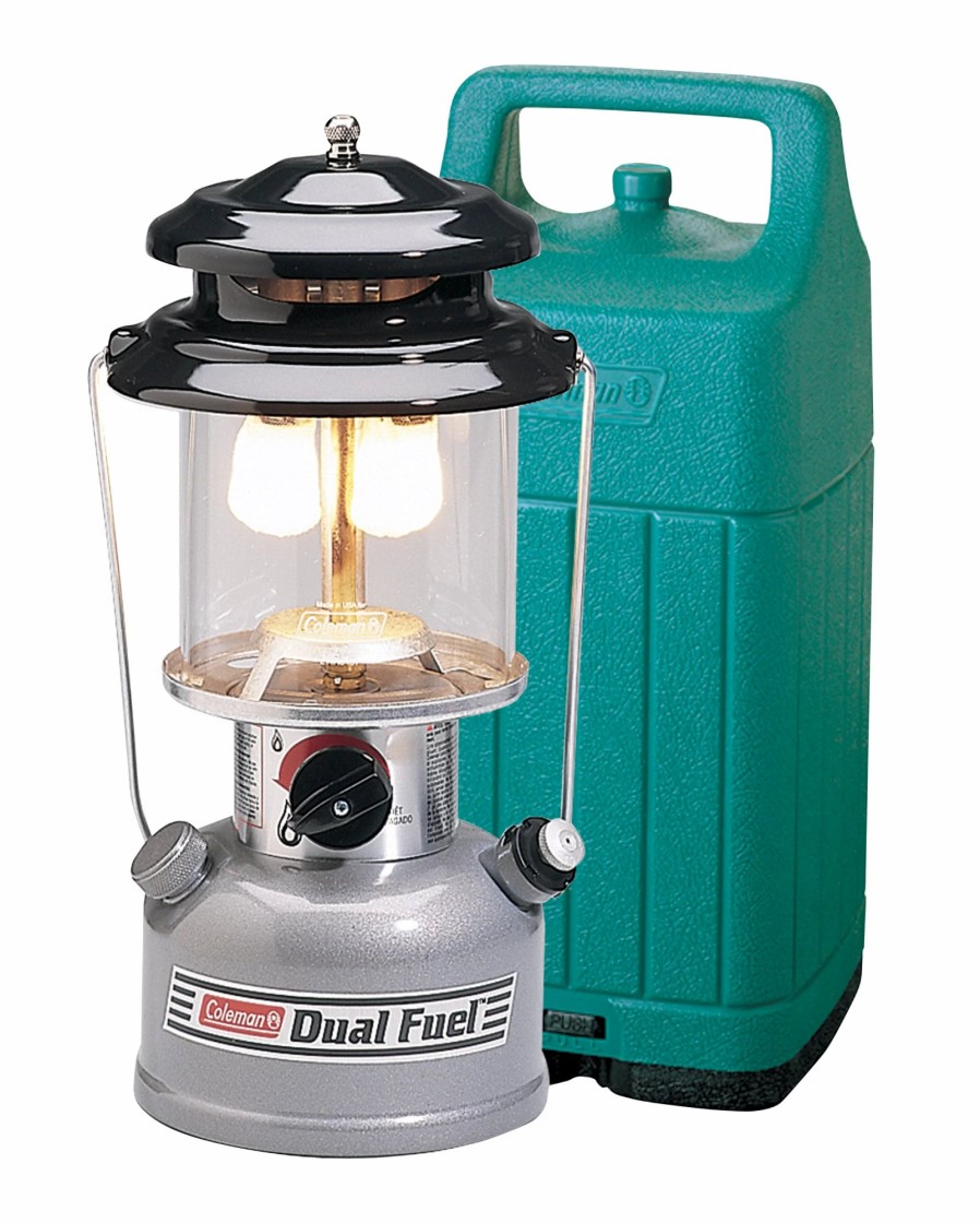 Coleman Premium Dual Fuel Lantern With Case Gas Lanterns