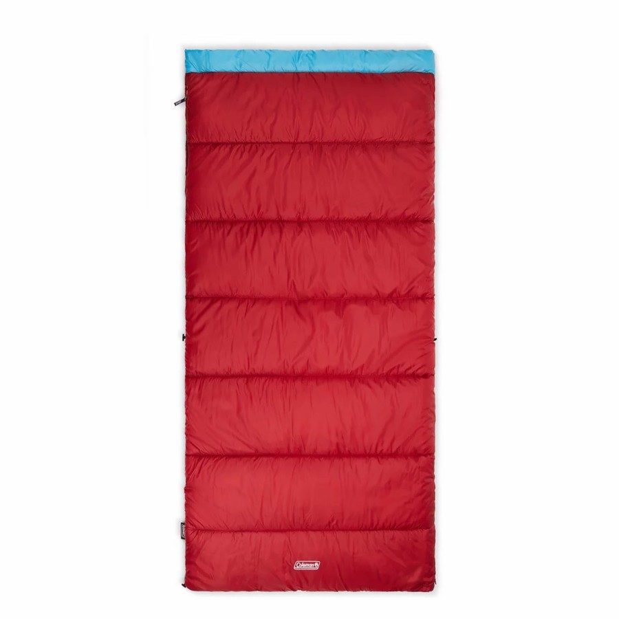 Coleman Flatlands 45°F Big & Tall Sleeping Bag Rectangle