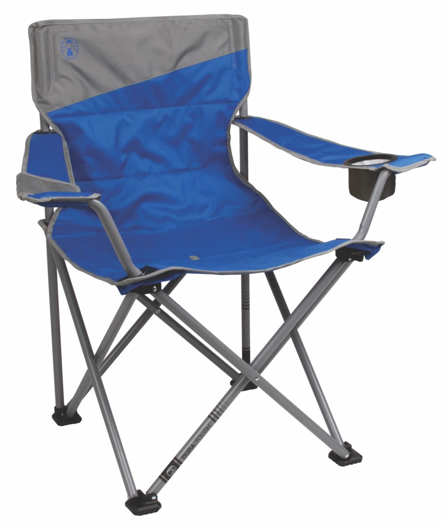 Coleman Big And Tall Camping Chair On The Sidelines