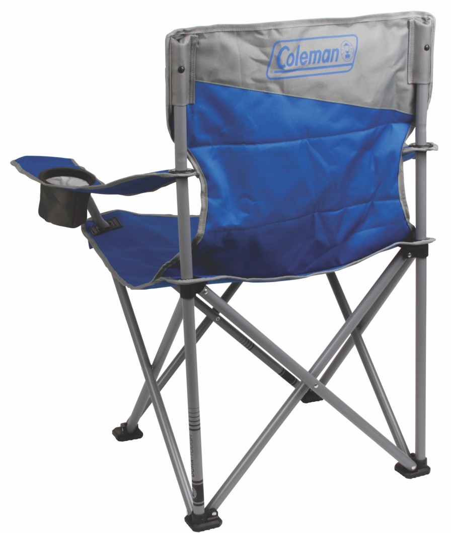 Coleman Big And Tall Camping Chair On The Sidelines