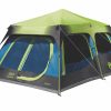 Coleman 10-Person Dark Room Instant Cabin Tent With Rainfly Cabin Tents