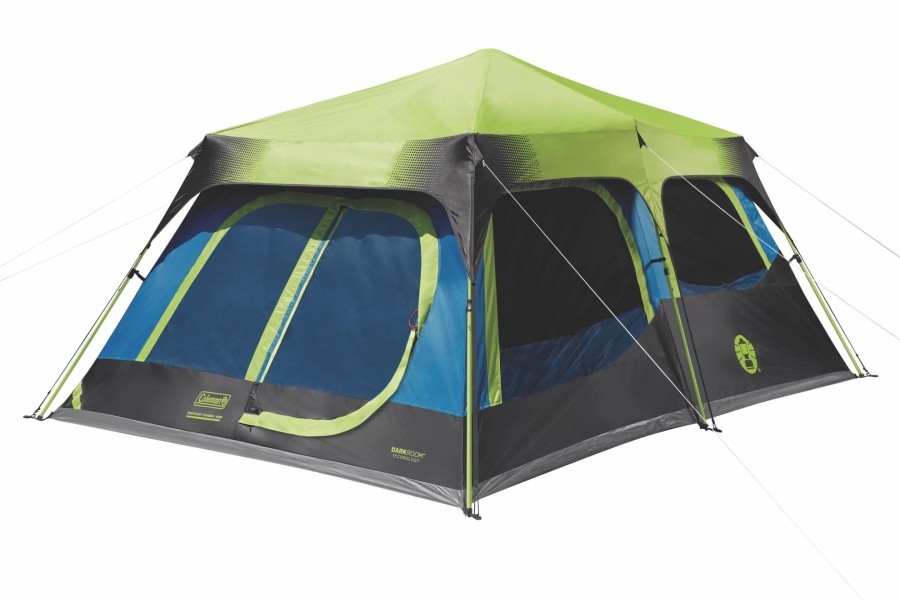 Coleman 10-Person Dark Room Instant Cabin Tent With Rainfly Cabin Tents