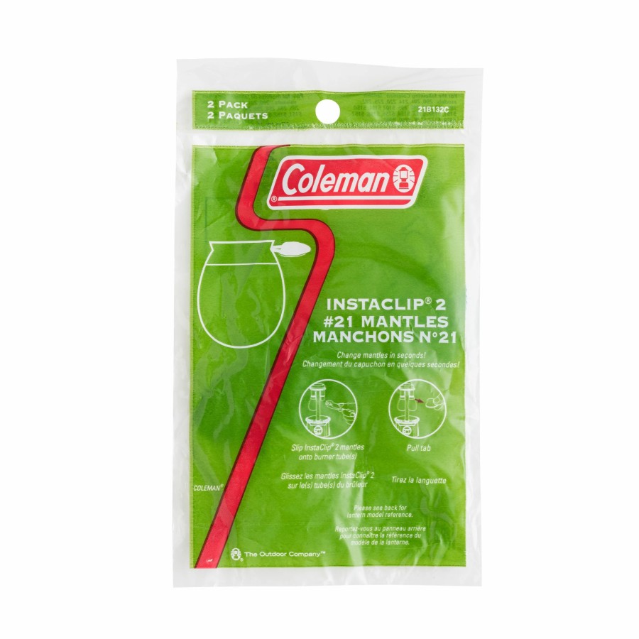 Coleman Coleman® Insta-Clip® Ii #21 Mantles, 2-Pack Lighting Parts