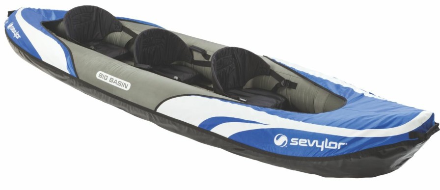 Coleman Sevylor Big Basin 3-Person Kayak Kayaks & Water Safety