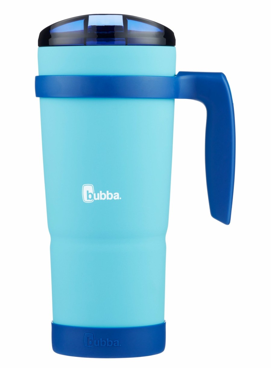 Coleman Bubba Envy Insulated Stainless Steel Rubberized Tumbler, 32 Oz., Blue Cobalt Tailgate Must-Haves